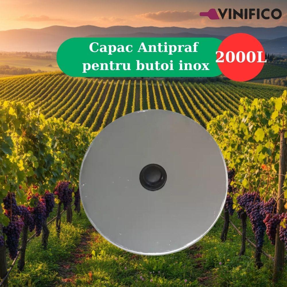 Capac Antipraf pentru butoi inox 2000 L